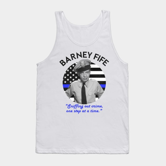 Thin Barney Line Tank Top by darklordpug